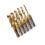 6pcs Stubby Drill Bits Precision Titanium Coated Drill Set 7