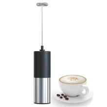 Milk Frother and Mixer, Electric, One-Touch Operation for Quick Frothing, Easy Clean Design, Comfortable Grip for Cappuccino, Latte