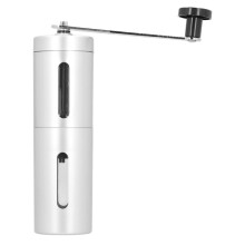 Stainless Steel Manual Coffee Grinder, Easy to Clean Hand Crank Mill with Ergonomic Handle, Constant Speed Grinding for Home Kitchen Use