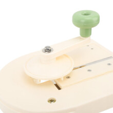 Cortador de verduras de acero inoxidable con manivela manual para zanahorias y pepinos, herramienta de cocina fácil de limpiar.