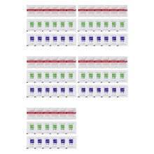90 Paquets de Solution Tampon de PH-Mètre en Poudre 6,86/4,00/9,18, Paquets de Solution D'Étalonnage Du PH pour un PH-Mètre Précis