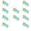 50Pièces Inserts Gâteaux Assortis Saint Patrick Topper Papier 3