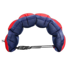 Ceinture de natation pour adultes, ceinture de flottaison ajustable en EVA, coloris rouge/bleu, idéale pour apprendre à nager.
