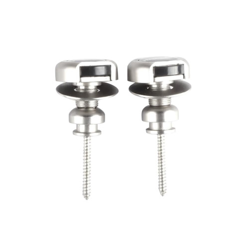 2Pcs Guitar Strap Locks Button Locks Secure Quick Release AntiRust Metal for Electric Guitar