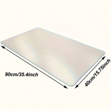 Anti Static PVC Table Mat, Heat and Water Resistant Desk Protector for Home Office, Clear Protective Cover