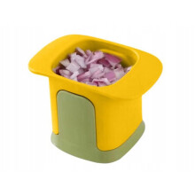 Cortador de verduras en tiras, procesador multivegetal para patatas, manzanas y pepinos, rebanador manual con cuchilla de acero resistente, 15x10x10cm
