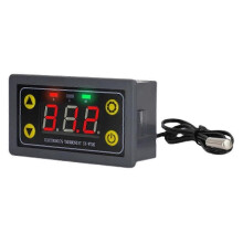 Controlador de temperatura para control remoto WiFi y alarma, compatible con el protocolo Modbus con sensor impermeable.