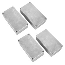 4PZ Custodia in Alluminio per Chitarra A Pedale 125B / 1590N1 per Pedale Effetto Chitarra