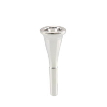 Silver Plated French Horn Mouthpiece Universal Fit Brighter Clearer Tone Enhanced Resonance