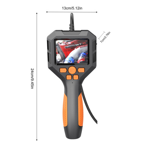 1080P IP68 Waterproof Endoscope Camera, 2m Cable, 2.8" IPS Screen 1