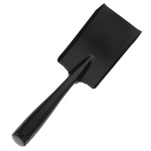 Pala de mano, fabricada en acero al manganeso resistente a la corrosión para jardinería y arena al aire libre, diseño compacto de 14,5 cm.