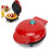 Round Waffle Maker, Mini Pancake Cookie Baker for Home Use 1