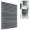 Non-Woven Pleated Window Blinds, Silver Coated Thermal Insulation & Light Blocking, No Tools Installation 1