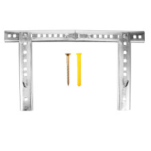 Soporte de pared para calentadores de agua eléctricos, compatible con paredes huecas, soporte de hierro, diseño compacto para espacios reducidos.