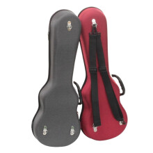 Lightweight EVA 21 Inch Soprano Ukulele Hard Case, Waterproof Shockproof Backpack with Padded Interior