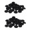 2X Replacement Earphone In Soft Foam Sponge Bearing Headsets Covers Black 1