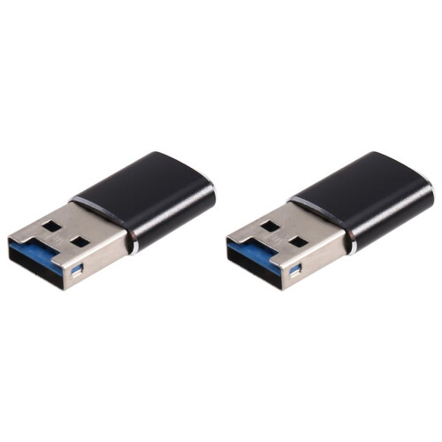 2X Aluminum  USB 3.0 Memory Card Reader Adapter for Micro- Card/TF Card Reader Adapter Pc Computer Laptop