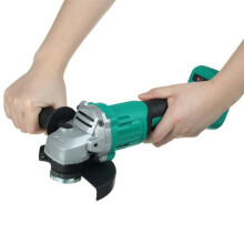 Brushless Angle Grinder Compatible with Makita 18V Battery, 125mm 850W Tool-Free Guard Shock Resistant Handle