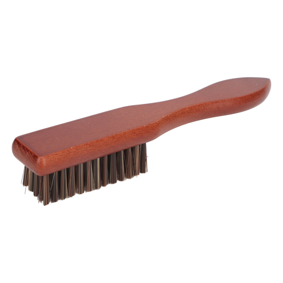 Nylon Composite & Wood Beard Brush for Barbers Fade & Grooming Brush for Men