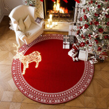 Double Layer Christmas Tree Skirt with Hidden Velcro, 60cm 80cm 100cm, Grey Linen Look for Hiding Tree Stand Gifts