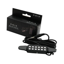 Acoustic Guitar Pickup with Noise Reduction and Fast Bayonet Installation for Folk Guitar