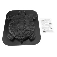 Wiederverwendbare Trittsteinform aus ABS-Beton im Schildkröten-Design für Rasen-, Terrassen- und Landschaftsprojekte