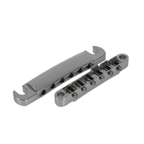 1 Set Tune-O-Matic Bridge Tailpiece Tail for  LP with 1 Set String Tuning Pegs Keys 3 Left 3 Right Heads Knobs 2