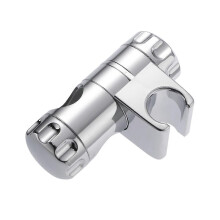 Supporto per doccia regolabile in ABS cromato con facile installazione per soffione doccia da 25 mm, design ergonomico
