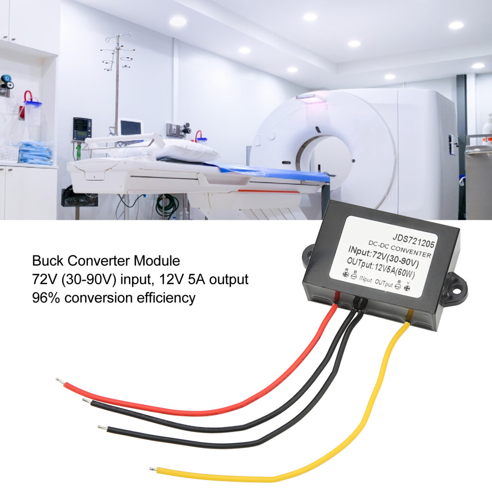 72V to 12V 5A DC Buck Converter IP67