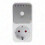 Programmable Timer Socket with 6 Preset Timings, Countdown Function, EU Plug for Energy Saving 1