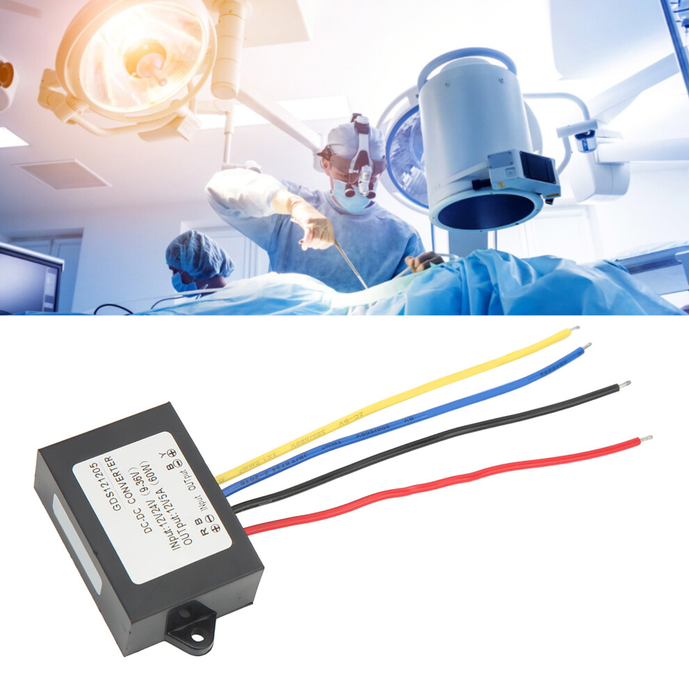 IP67 60W DC-DC Voltage Converter 12V 5A