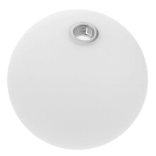 Frosted Glass Globe Lampshade for G9 Fittings, 16cm White Shade for Even Soft Light, Reduces Eye Strain in Dining Room