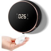 Dispensador automático de jabón con sensor de 0,25 s, salida de espuma ajustable, para baño o cocina, gran capacidad de 300 ml, montaje en pared.