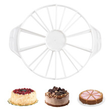 Adjustable Cake Slicer with Portion Guide for Even Slices Cheesecake Desserts 10/12