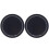 2pcs Bass Drum Pedal Pad Patch Protector with Durable PET Drum Surface for Enhanced Sound 1
