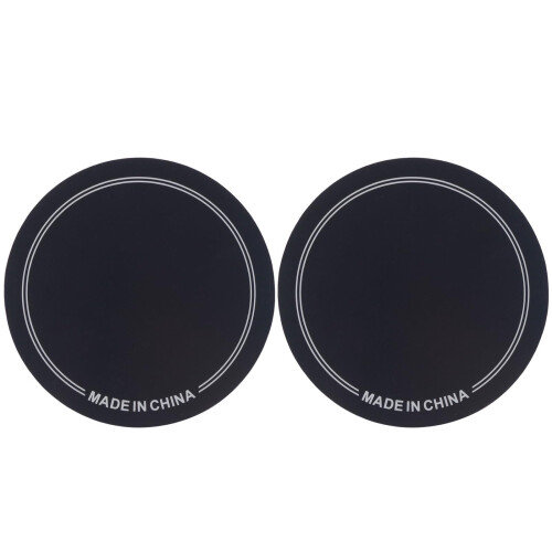 2pcs Bass Drum Pedal Pad Patch Protector with Durable PET Drum Surface for Enhanced Sound