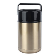 Recipiente térmico de acero inoxidable para alimentos, duradero y ligero para la oficina, la escuela y los viajes.