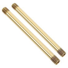 M10 Hollow Copper Tube with Dual External Threads for Simplified Wiring in Lighting Fixture Installation