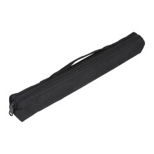 Water Resistant Oxford Cloth Flute Case with Padded Protection and FullLength Zipper, Black