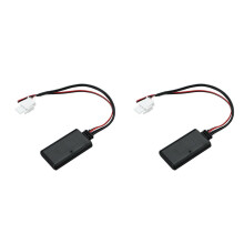 2X Modul Radio Stereo AUX Musikkabel Adapter für GL1800 Goldwing