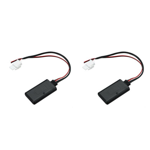 2X Adattatore per Cavo Musicale Stereo Stereo Aux per Modulo  per  Gl1800 Goldwing