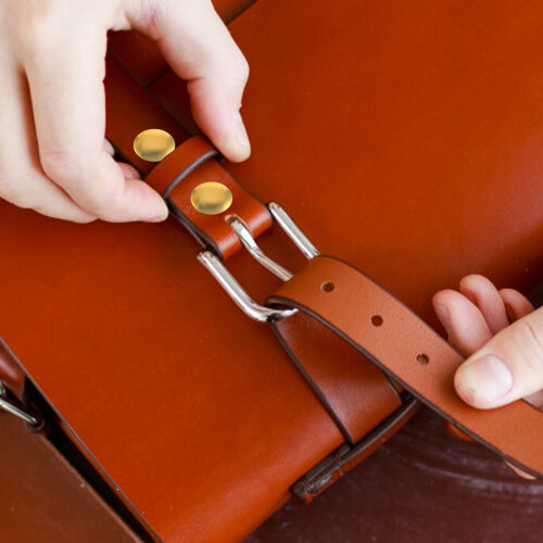 2Stk Goldene Binding Post Für Buch Und Leder 2