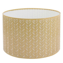 Barrel Desk Lamp Shade for E27 E14 Bulbs, Iron Frame Protective Cover, Durable and Dustproof