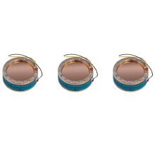 3X 34mm Large Diaphragm Microphone Cartridge Core Recording Condenser Mic Capsule for Studio Recording Condenser Mic
