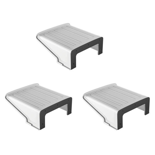 3X Sun Shade Protective Cap Camera Top Cover Security Camera Cover Shield Camera Housing Cover Rain Protector