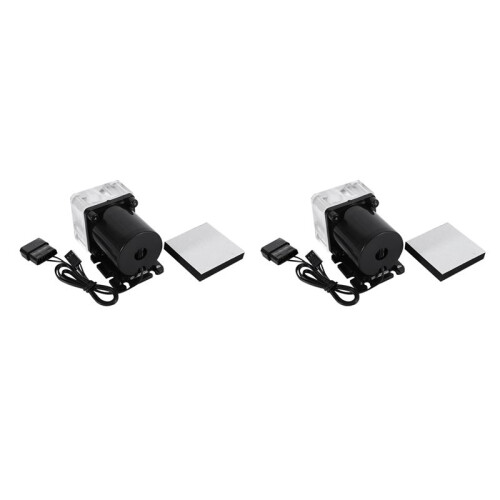 2X 12V 0.8A 10W G1/4 Thread Low Noise Water Pump for CPU PC Computer Cooling System
