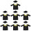 7Ensembles Robe D'académie Polyester Colorée Chapeau 9
