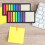 Assorted Color Pet Divider Tabs Stick on for Organizing Books 5