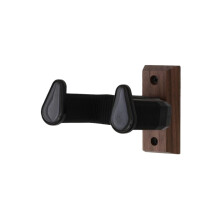 Auto Lock Guitar Wall Mount Hanger with ScratchProof Padding, SpaceSaving Holder for Guitars and Ukuleles