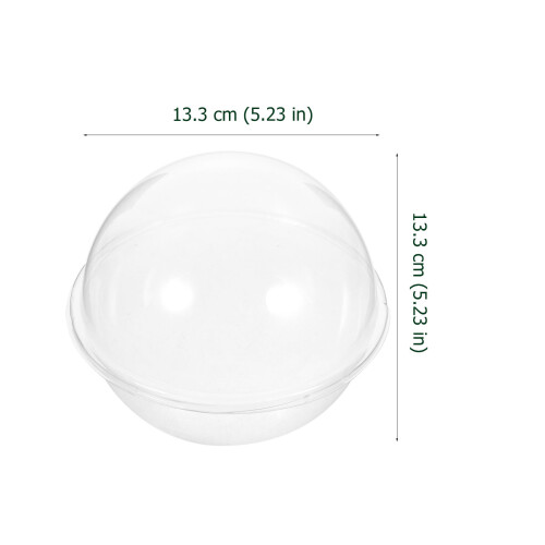 10Pcs Clear Bakery Boxes Pet Individual Cupcake and Dessert Storage 1